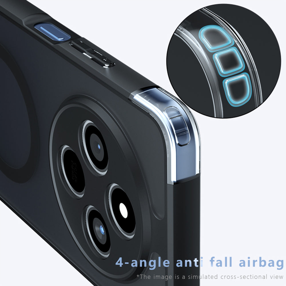 Калъф MagSafe за Xiaomi Redmi 14C, Techsuit, PureFrost, Черен