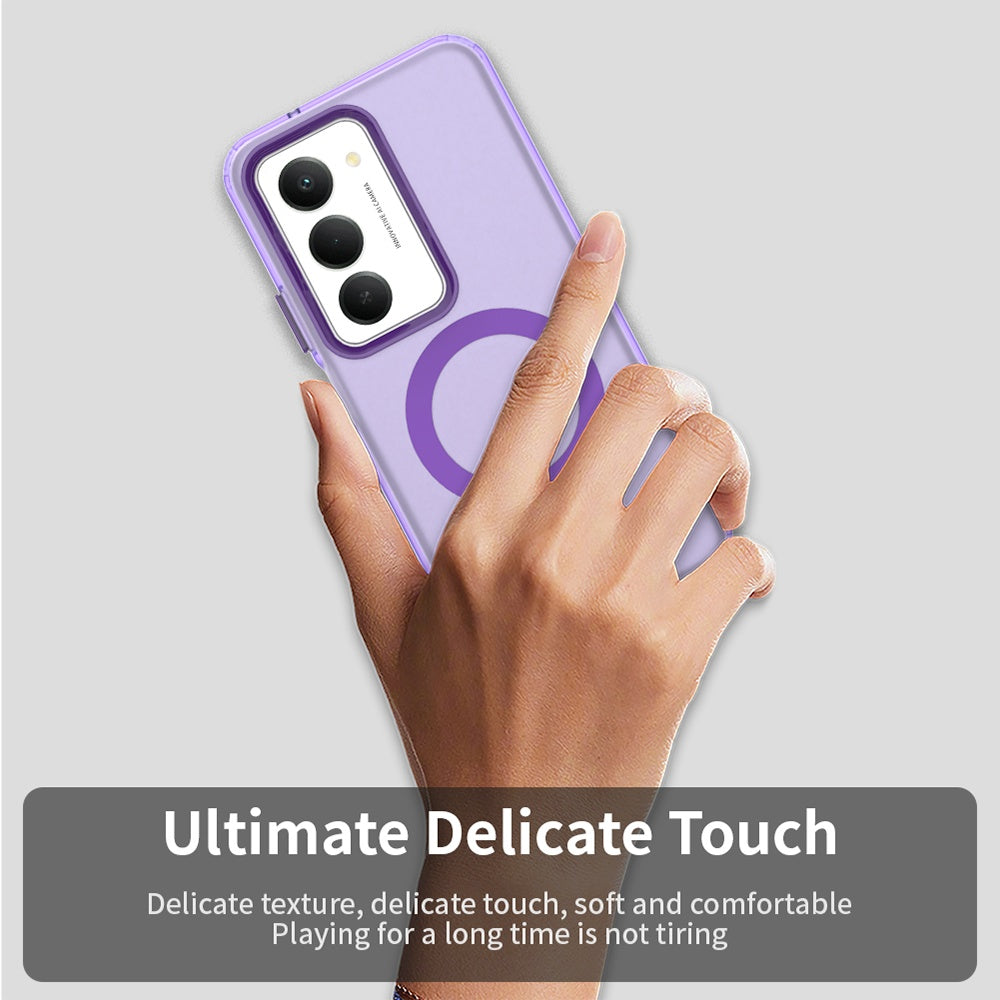 Калъф MagSafe за Xiaomi Redmi 15 5G / 15 4G, Techsuit, CandyCase, Лилав