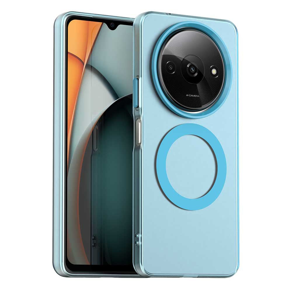 Калъф MagSafe за Xiaomi Redmi A3x / A3, Techsuit, CandyCase, Син