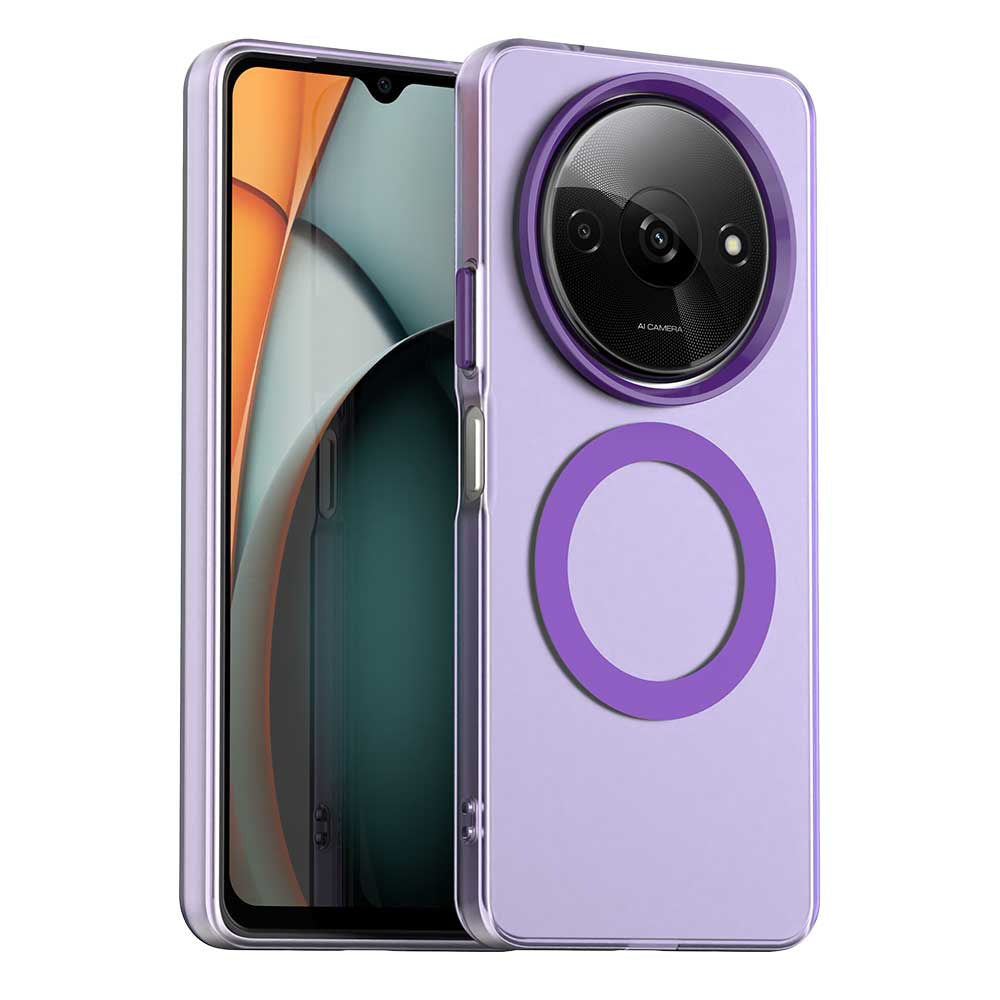 Калъф MagSafe за Xiaomi Redmi A3x / A3, Techsuit, CandyCase, Лилав