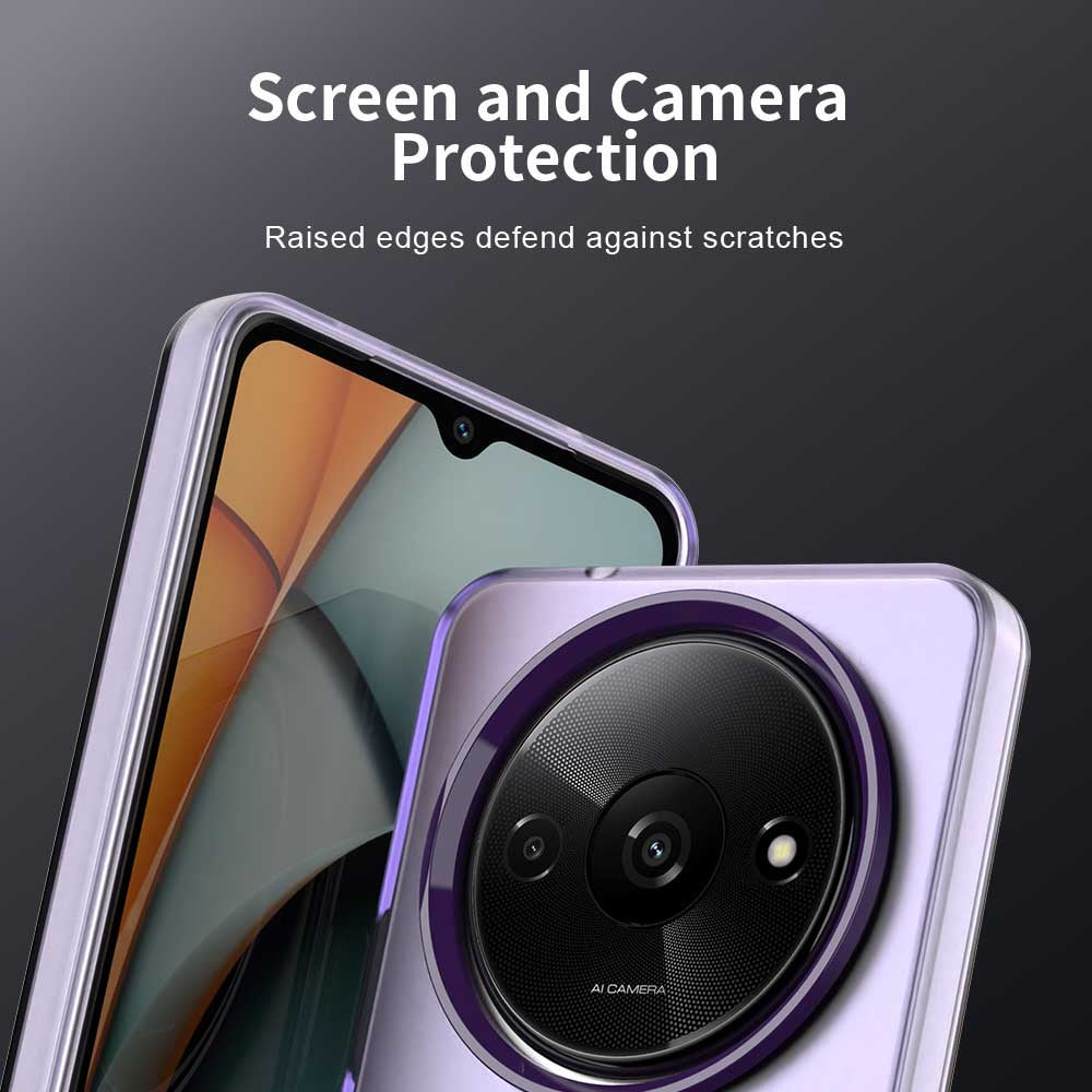 Калъф MagSafe за Xiaomi Redmi A3x / A3, Techsuit, CandyCase, Лилав