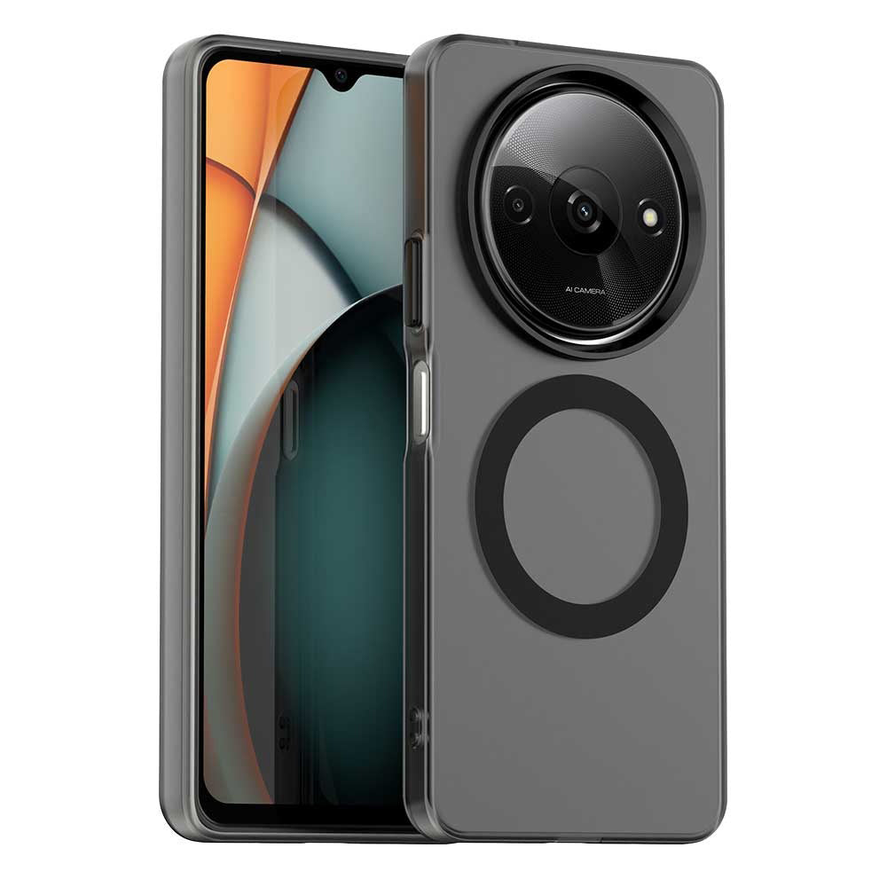 Калъф MagSafe за Xiaomi Redmi A3x / A3, Techsuit, CandyCase, Черен