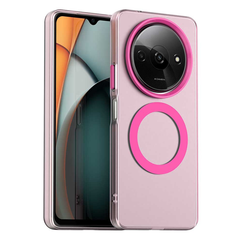 Калъф MagSafe за Xiaomi Redmi A3x / A3, Techsuit, CandyCase, Розов