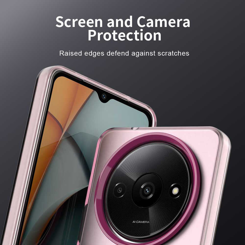Калъф MagSafe за Xiaomi Redmi A3x / A3, Techsuit, CandyCase, Розов