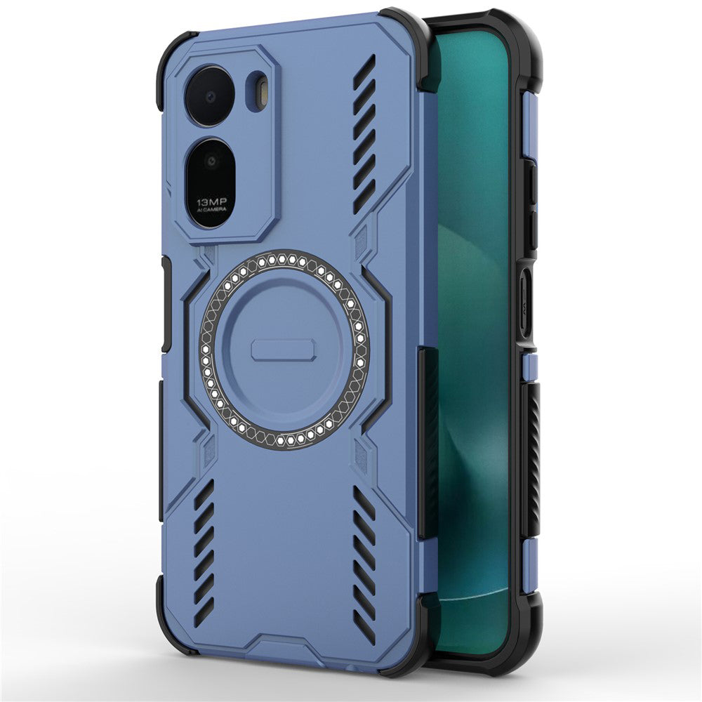 Калъф MagSafe за Xiaomi Redmi A7 Pro 4G, Techsuit, ArmorMag, Син
