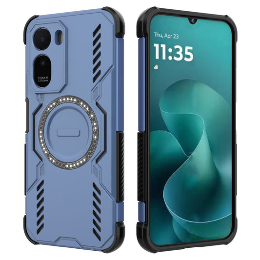 Калъф MagSafe за Xiaomi Redmi A7 Pro 4G, Techsuit, ArmorMag, Син