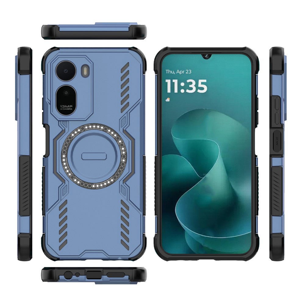 Калъф MagSafe за Xiaomi Redmi A7 Pro 4G, Techsuit, ArmorMag, Син