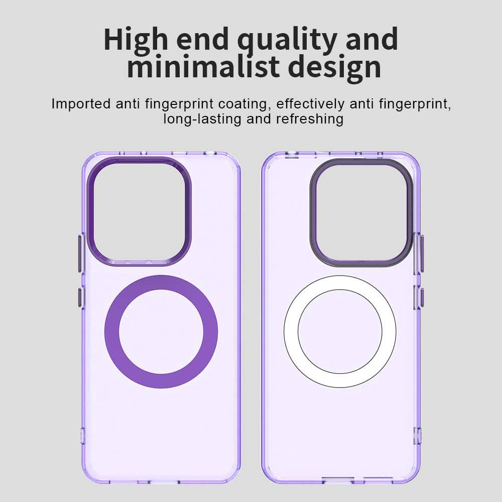 Калъф MagSafe за Xiaomi Redmi Note 14 5G, Techsuit, CandyCase, Лилав