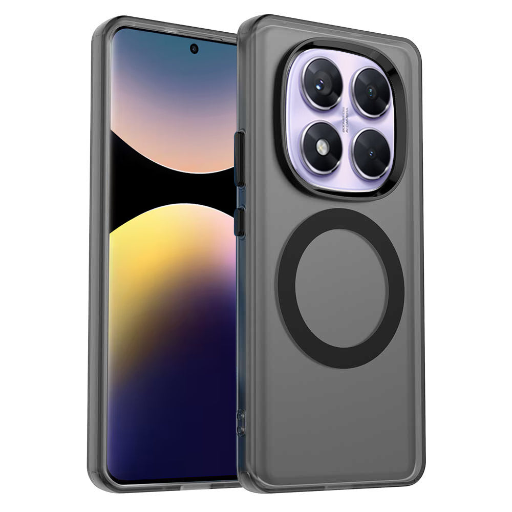 Калъф MagSafe за Xiaomi Redmi Note 14 Pro 4G, Techsuit, CandyCase, Черен