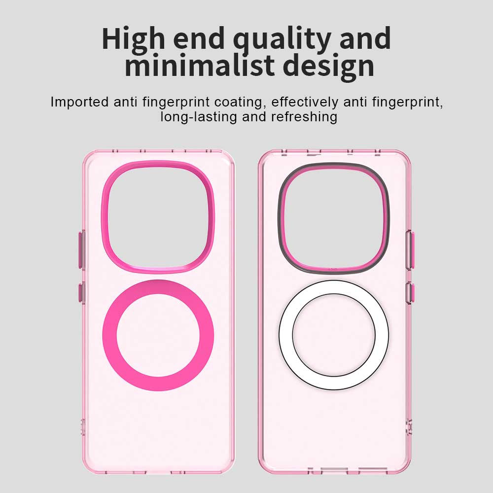Калъф MagSafe за Xiaomi Redmi Note 14 Pro 4G, Techsuit, CandyCase, Розов