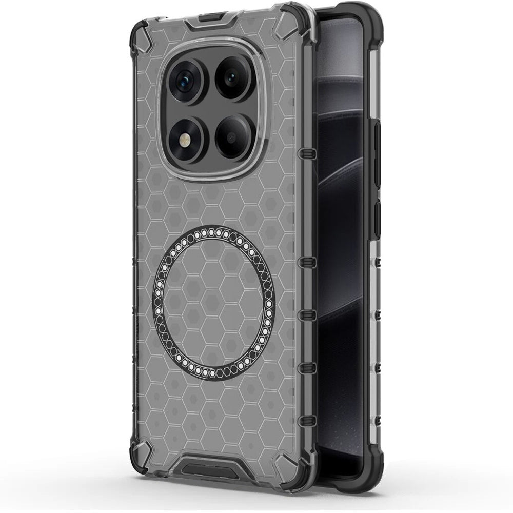 Калъф MagSafe за Xiaomi Redmi Note 14 Pro 4G, Techsuit, HoneyComb Shield, Черен