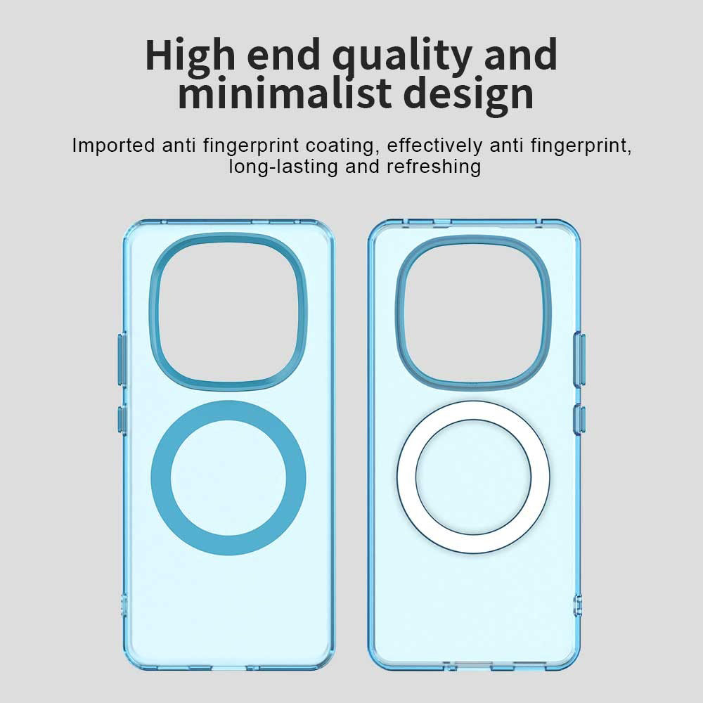 MagSafe калъф за Xiaomi Redmi Note 14 Pro+ 5G, Techsuit, CandyCase, Син