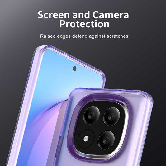 MagSafe калъф за Xiaomi Redmi Note 14 Pro+ 5G, Techsuit, CandyCase, Лилав