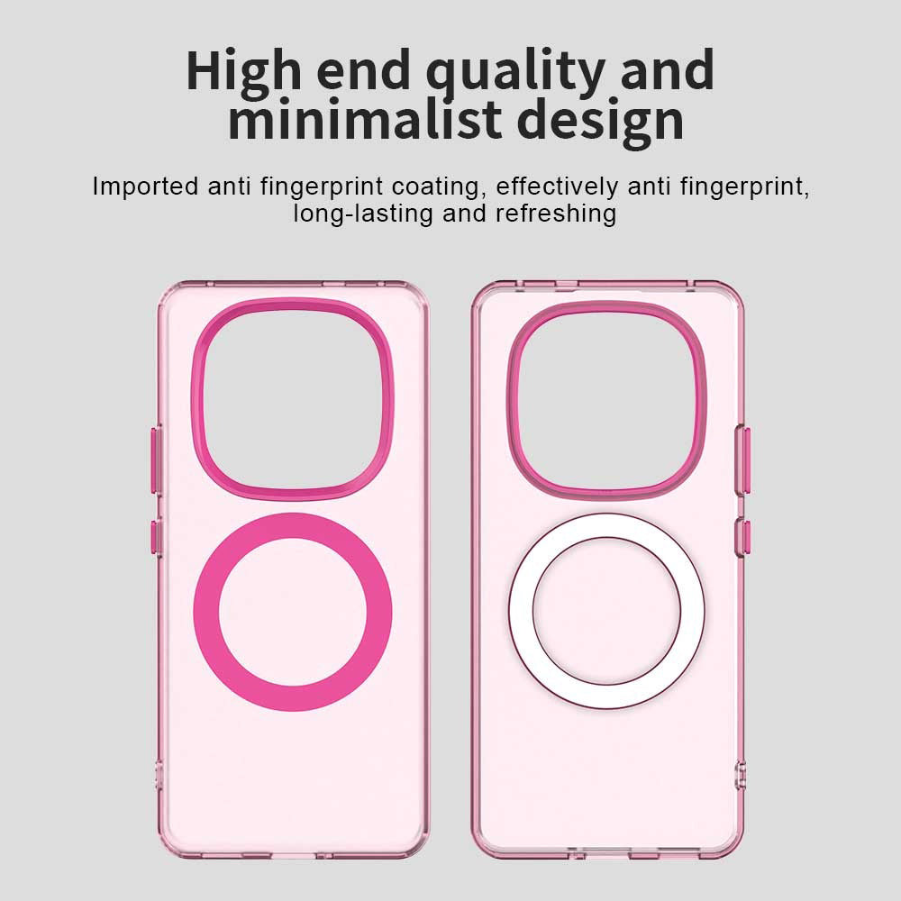MagSafe калъф за Xiaomi Redmi Note 14 Pro+ 5G, Techsuit, CandyCase, Розов