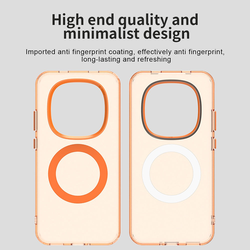 Калъф MagSafe за Xiaomi Redmi Note 15 Pro 5G, Techsuit, CandyCase, Оранжев