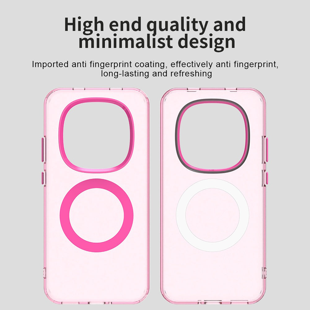 Калъф MagSafe за Xiaomi Redmi Note 15 Pro 5G, Techsuit, CandyCase, Розов