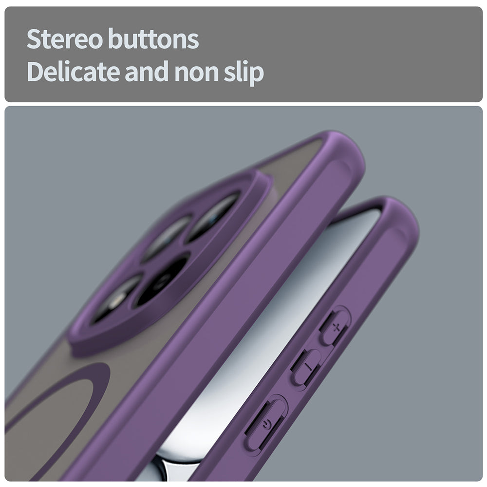 Калъф MagSafe за Xiaomi Redmi Note 15 Pro 5G, Techsuit, HaloFrost II, Лилав