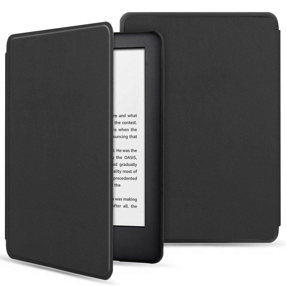 Калъф за Amazon Kindle Paperwhite 5 инча, Techsuit, SmartCover, Черен