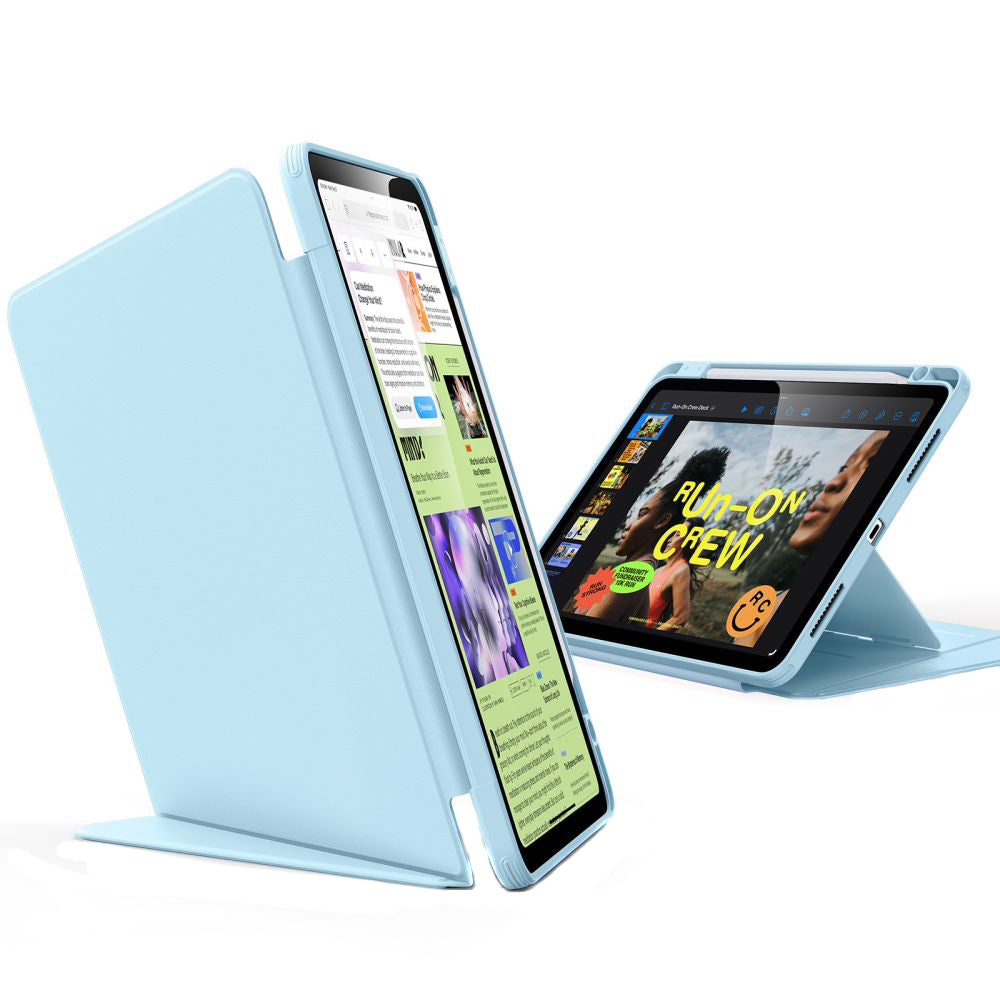 Калъф за Apple iPad Air 13 (2026) / Air 13 (2025) / Air 13 (2024), ESR, Flip Hybrid, Син