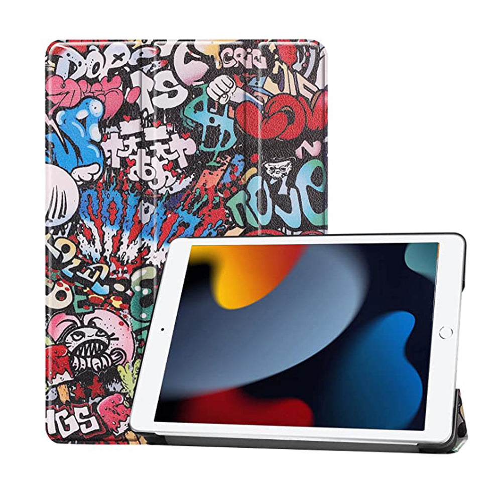 Калъф за Apple iPad 10.2 (2021) / 10.2 (2020) / 10.2 (2019), Techsuit, FoldPro, Многоцветен