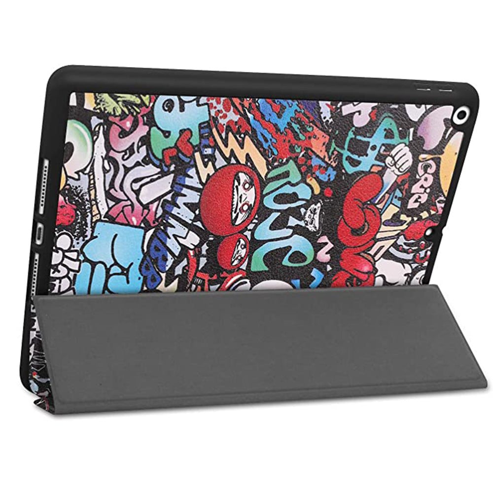 Калъф за Apple iPad 10.2 (2021) / 10.2 (2020) / 10.2 (2019), Techsuit, FoldPro, Многоцветен