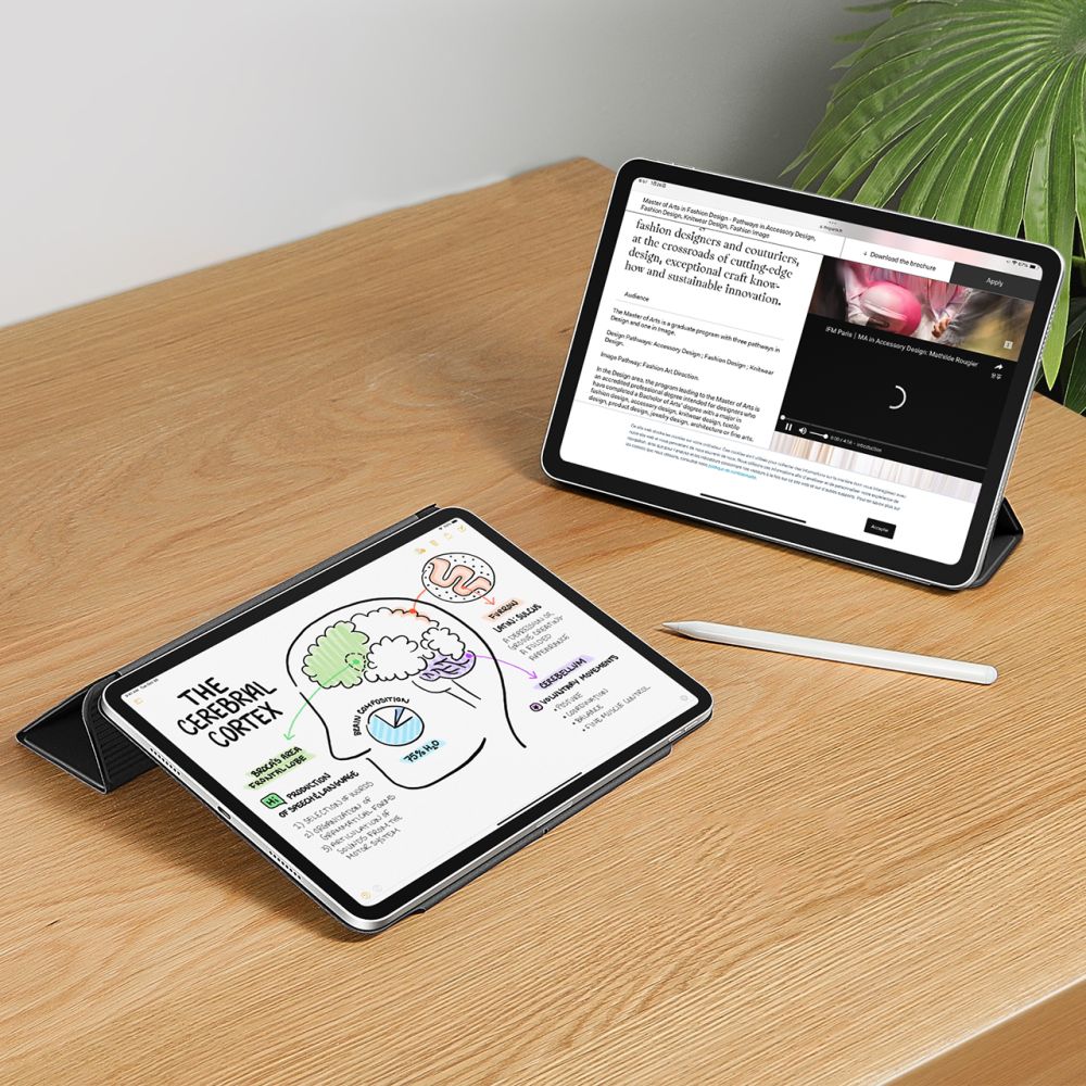 Калъф за Apple iPad Pro 13 (2024), ESR, Rebound, Черен
