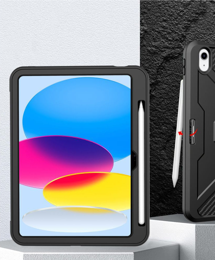 Калъф за Apple iPad (2025) / iPad (2022), Tech-Protect, Endurance, Черен