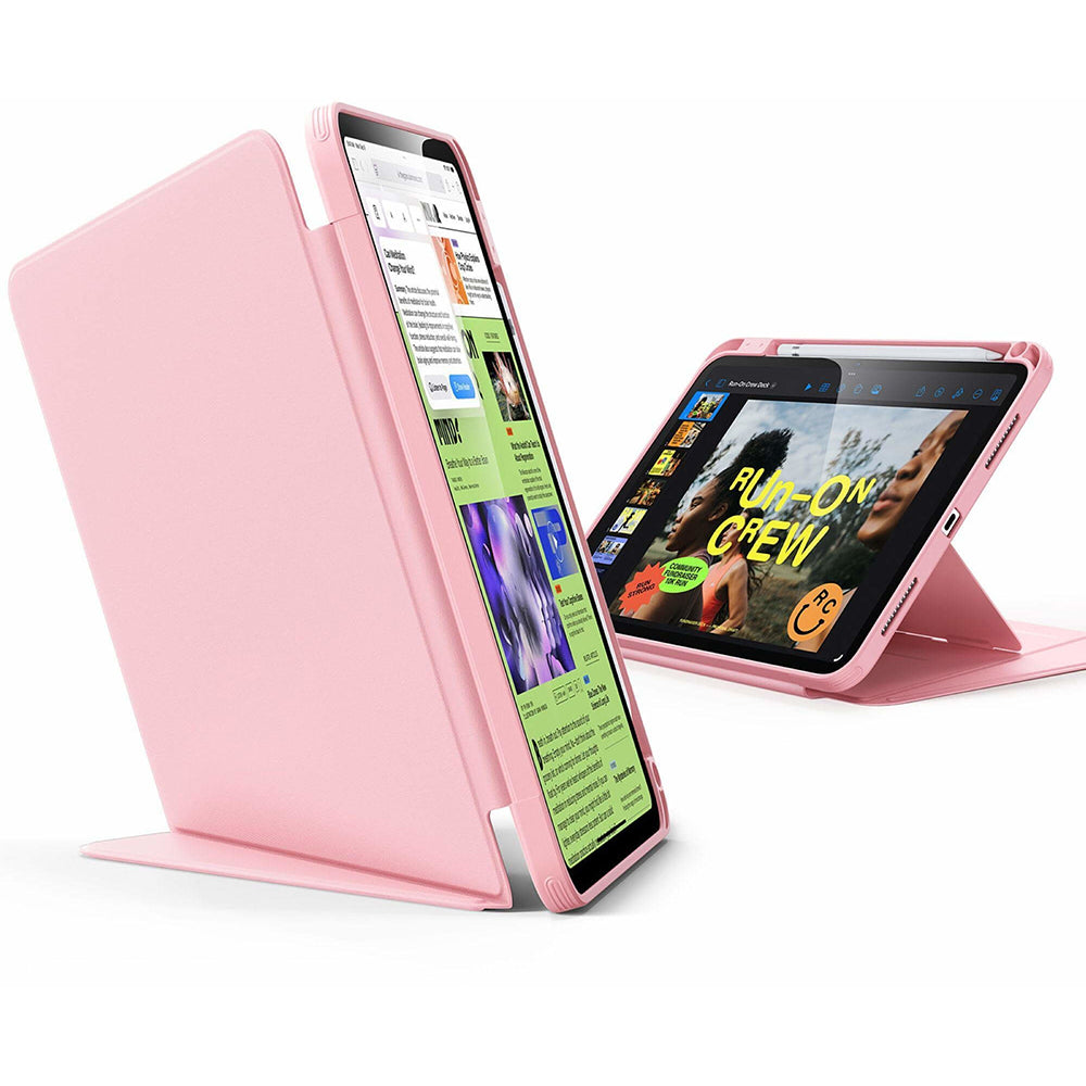 Калъф за Apple iPad (2025) / (2022), ESR, Flip Hybrid, Розов