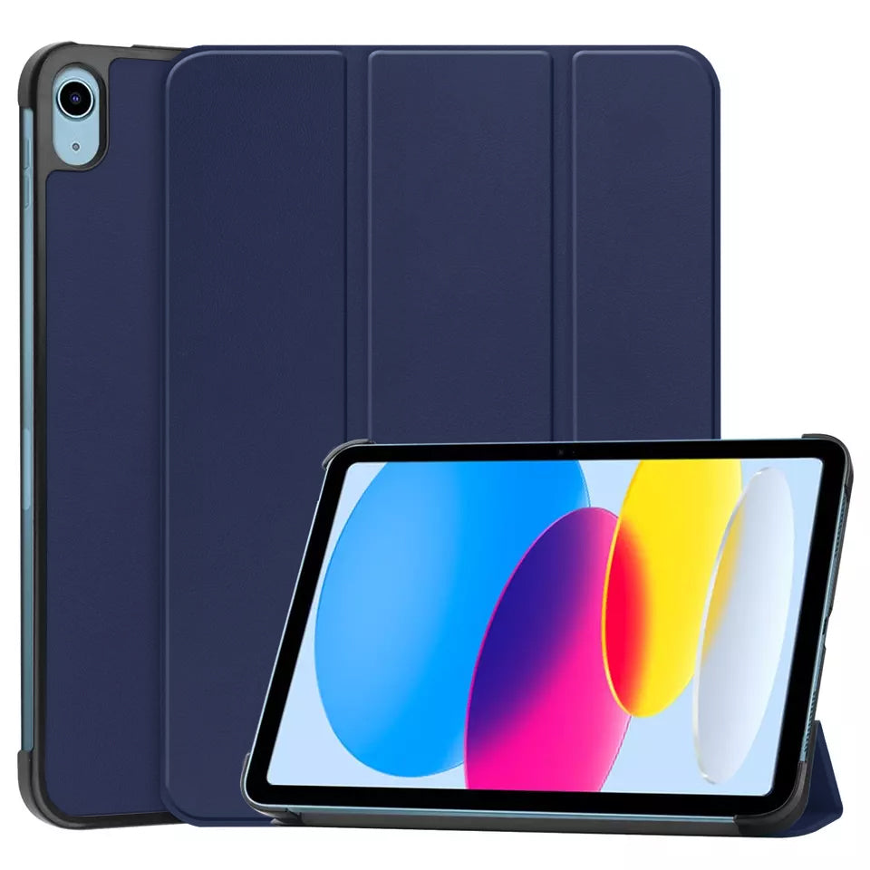 Калъф за Apple iPad (2025) / (2022), Techsuit, FoldPro, Син