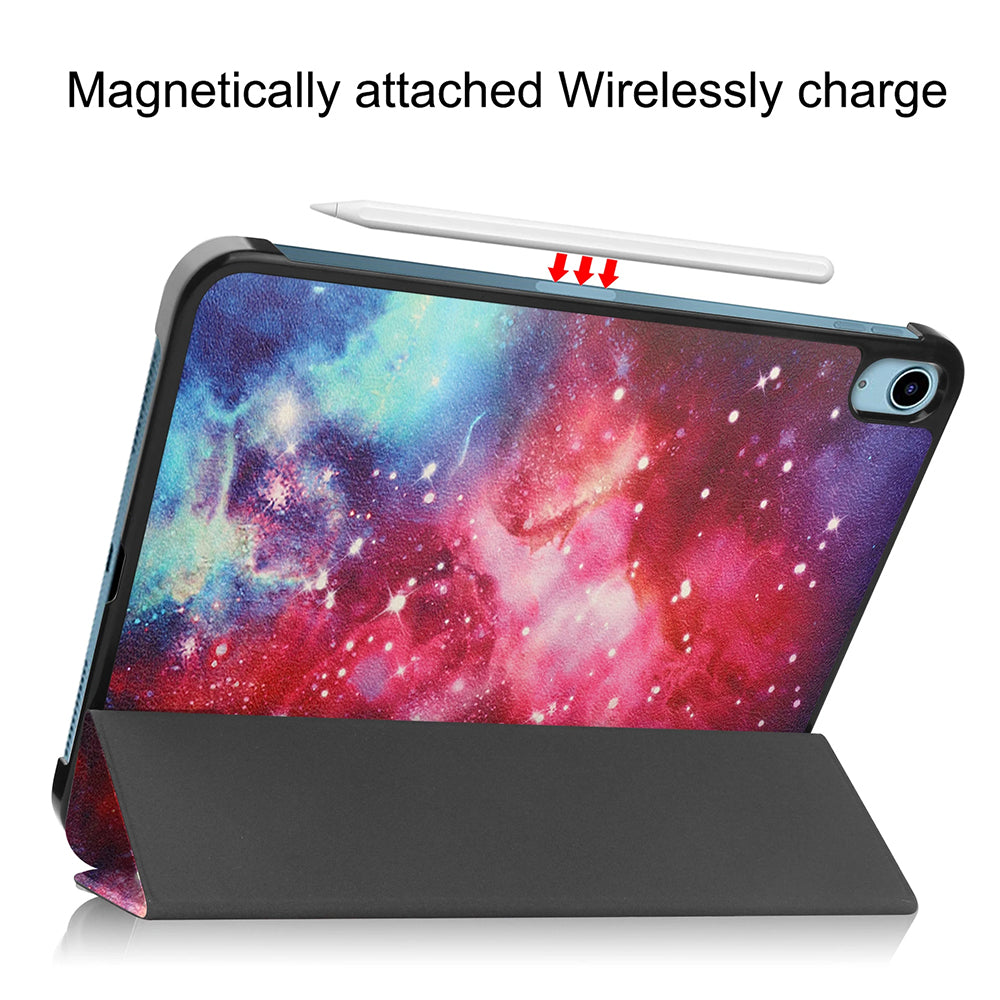 Калъф за Apple iPad (2025) / (2022), Techsuit, FoldPro Unicorn, Многоцветен