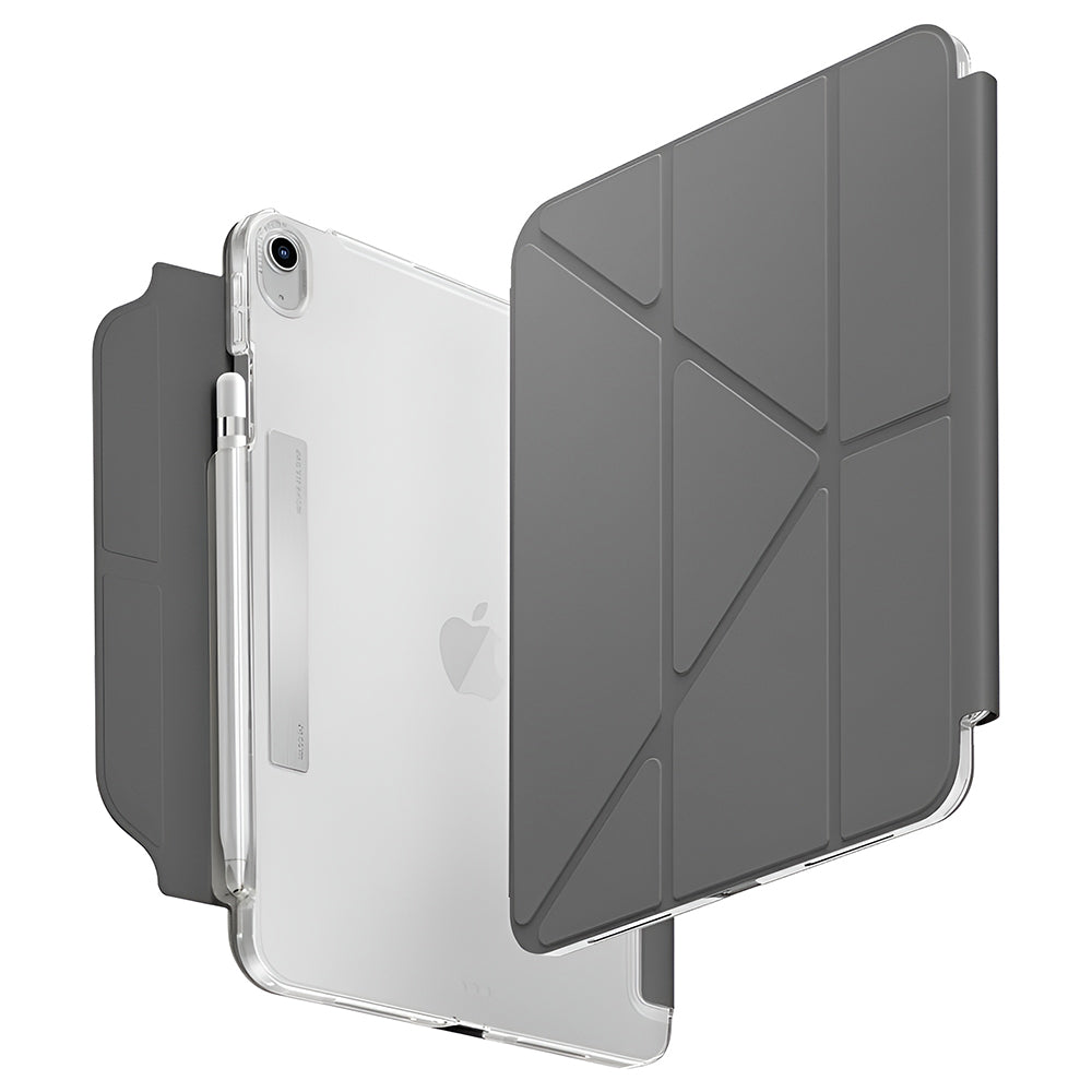 Калъф за Apple iPad (2025), UNIQ, Camden Click, Сив