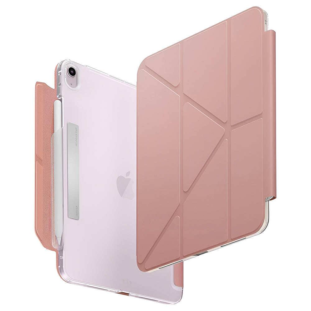 Калъф за Apple iPad (2025), UNIQ, Camden Click, Розов
