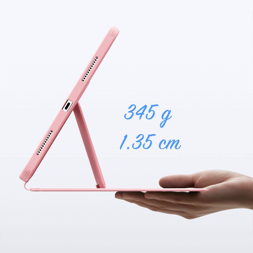 Калъф за Apple iPad (2025) / (2022), ESR, Flip Hybrid, Розов