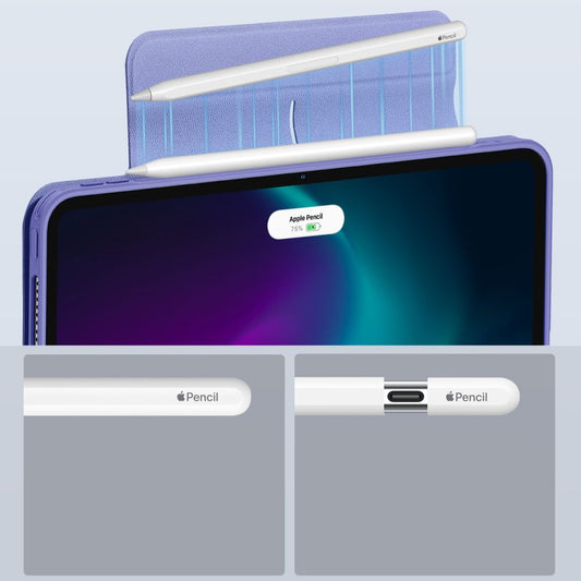 Калъф за Apple iPad Pro 13 (2024), ESR, Rebound Hybrid, Лилав