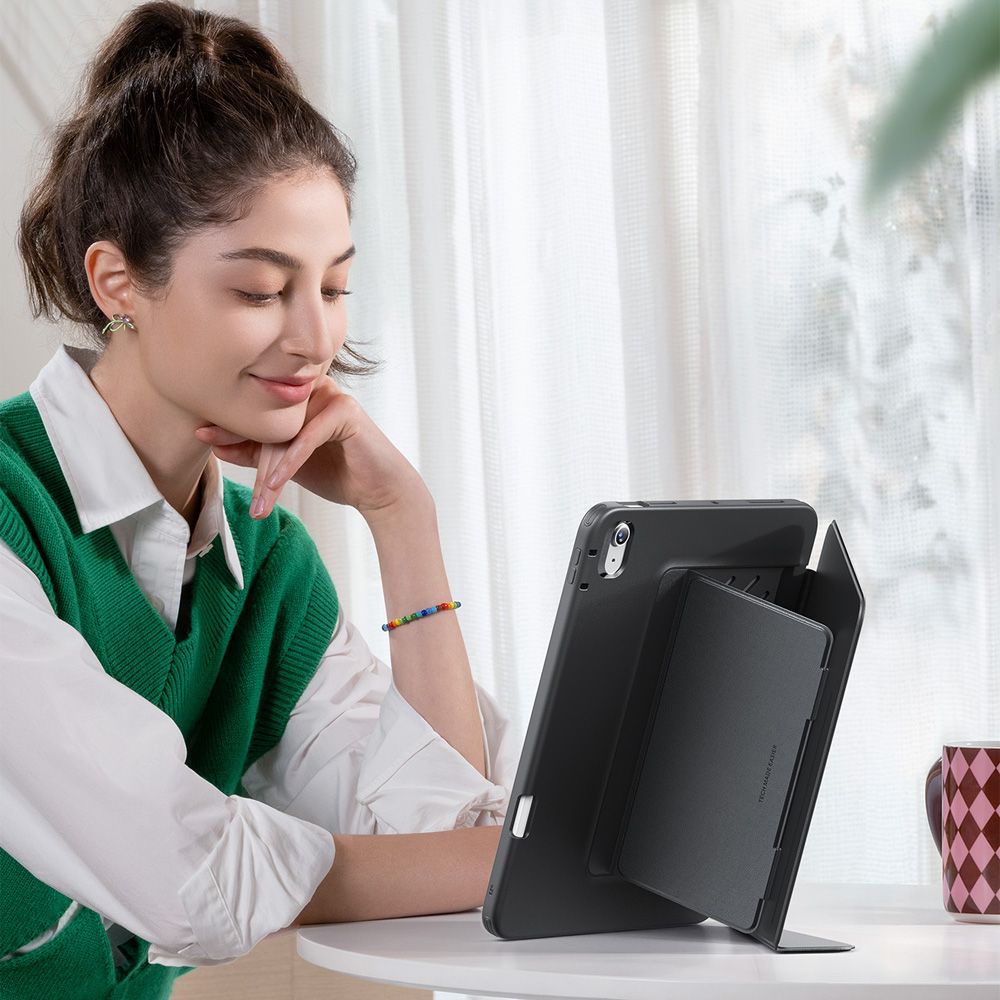 Калъф за Apple iPad Air 11 (2025) / Air 11 (2024) / Air (2022) / Air (2020), ESR, Flip Hybrid, Черен