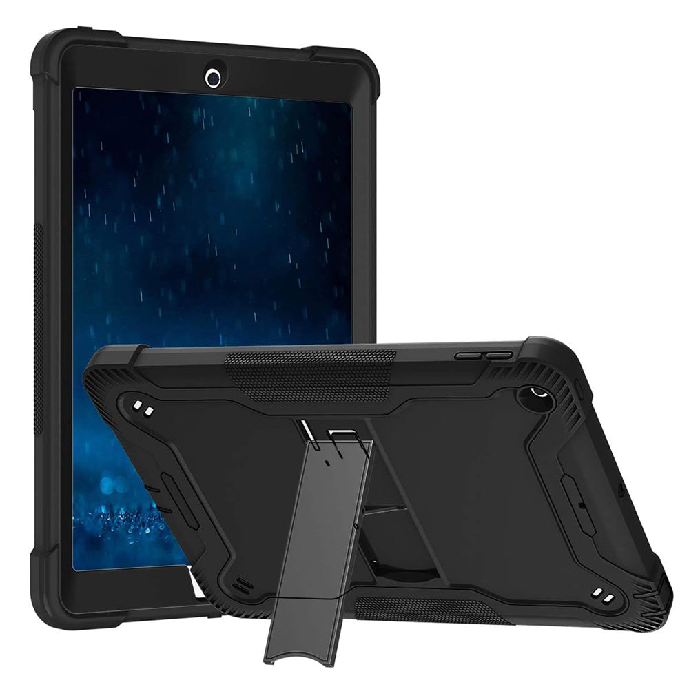 Калъф за Apple iPad 9.7 (2018) / 9.7 (2017), Techsuit, Rugged TabShell, Черен