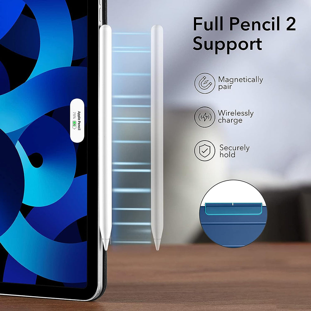Калъф за Apple iPad Air 11 (2024) / Air (2022) / Air (2020) / Pro 11 (2018), ESR, Rebound, Черен