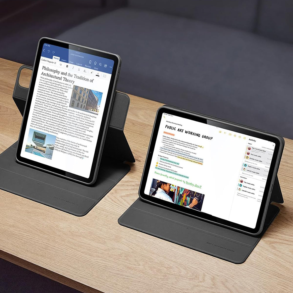 Калъф за Apple iPad Air 11 (2026) / iPad Air 11 (2025) / Air 11 (2024) / Air (2022) / Air (2020), ESR, Rebound Hybrid, Бял