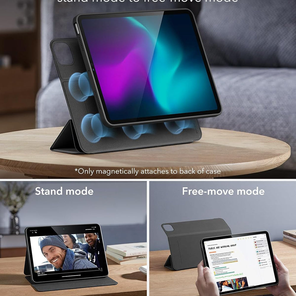 Калъф за Apple iPad Air 11 (2026) / iPad Air 11 (2025) / Air 11 (2024) / Air (2022) / Air (2020), ESR, Rebound Hybrid, Бял