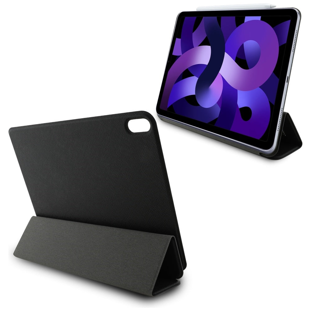 Калъф за Apple iPad Air 11 (2025) / Air 11 (2024), Karl Lagerfeld, Saffiano Karl & Choupette, Черен
