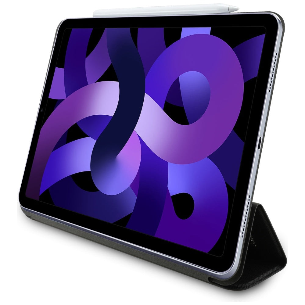 Калъф за Apple iPad Air 11 (2025) / Air 11 (2024), Karl Lagerfeld, Saffiano Karl & Choupette, Черен