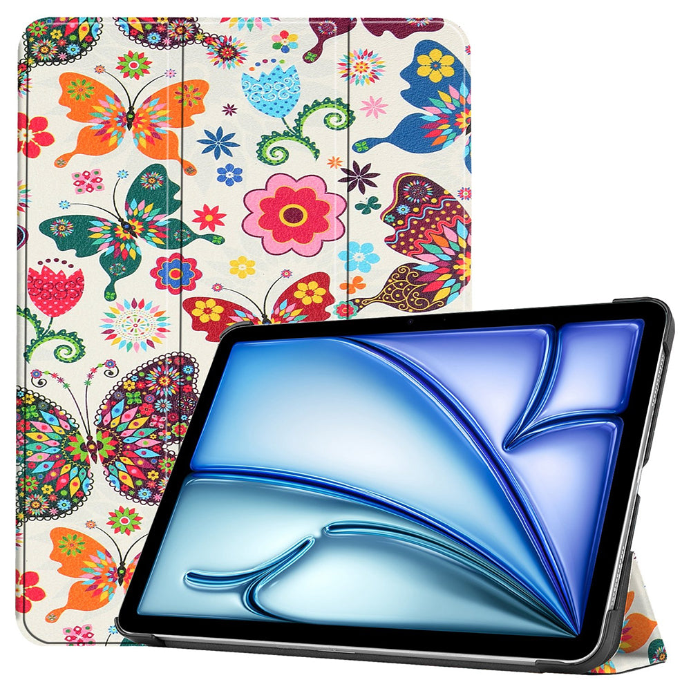Калъф за Apple iPad Air 11 (2026) / iPad Air 11 (2025) / Air 11 (2024), Techsuit, FoldPro Butterfly, Многоцветен