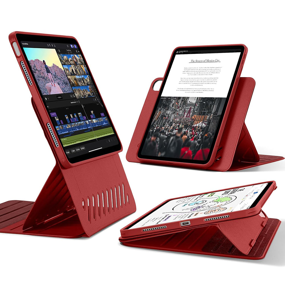 Калъф за Apple iPad Air 13 (2026) / Air 13 (2025) / Air 13 (2024), ESR, Shift, Червен