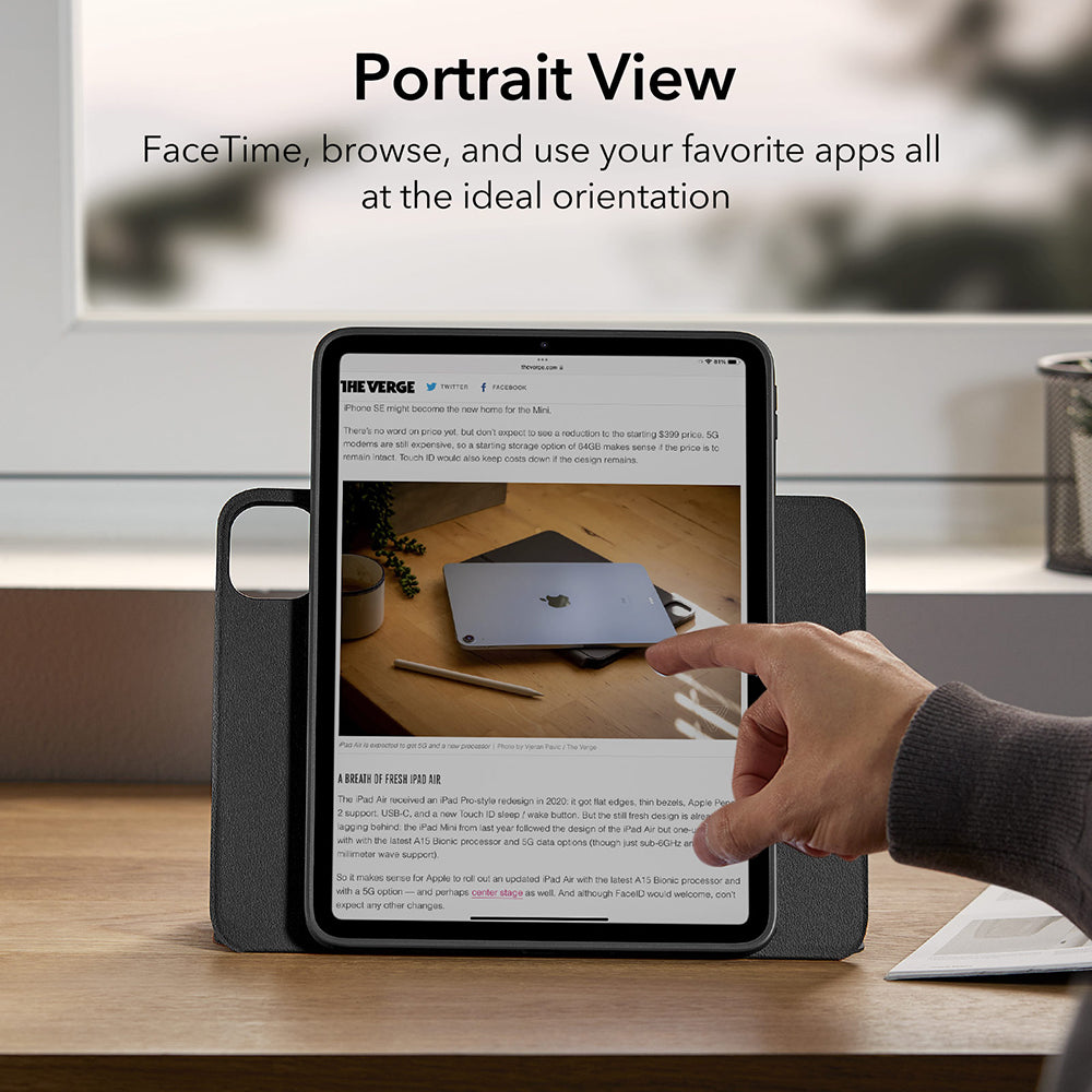 Калъф за Apple iPad Air 13 (2026) / Air 13 (2025) / Air 13 (2024), ESR, Shift, Червен