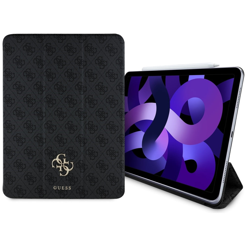Калъф за Apple iPad Air 13 (2026) / Air 13 (2025) / Air 13 (2024), Guess, 4G Big Logo, Черен