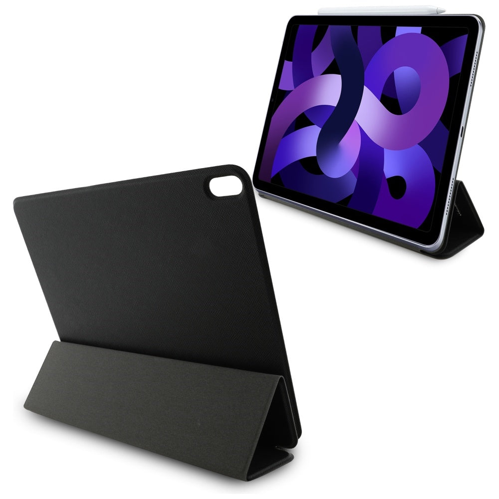 Case for Apple iPad Air 13 (2026) / Air 13 (2025) / Air 13 (2024), Karl Lagerfeld, Saffiano Karl & Choupette, Black
