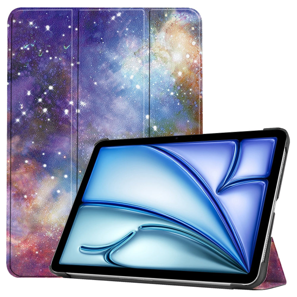 Калъф за Apple iPad Air 13 (2026) / Air 13 (2025) / Air 13 (2024), Techsuit, FoldPro Galaxy, Многоцветен