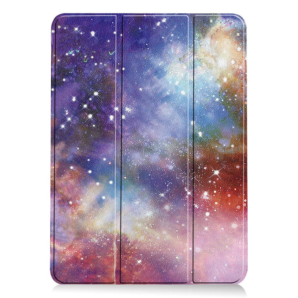 Калъф за Apple iPad Air 13 (2026) / Air 13 (2025) / Air 13 (2024), Techsuit, FoldPro Galaxy, Многоцветен