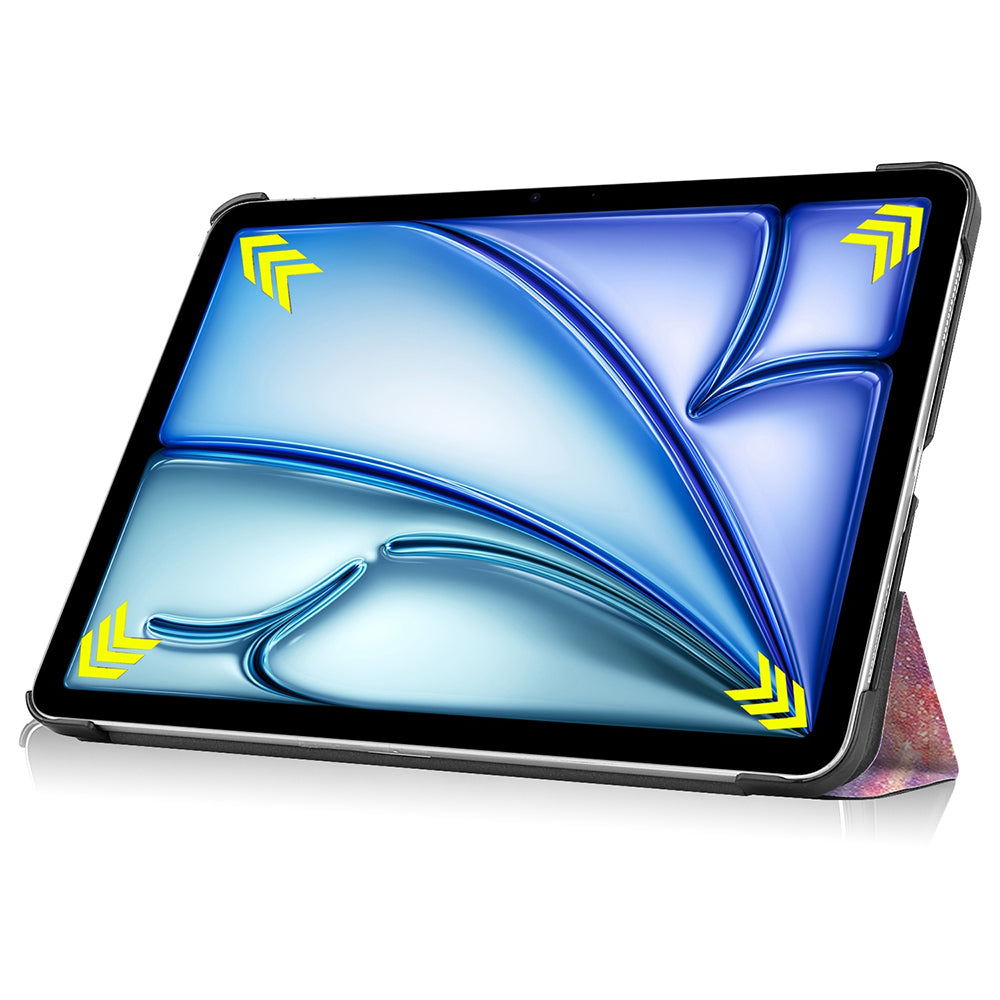 Калъф за Apple iPad Air 13 (2026) / Air 13 (2025) / Air 13 (2024), Techsuit, FoldPro Galaxy, Многоцветен