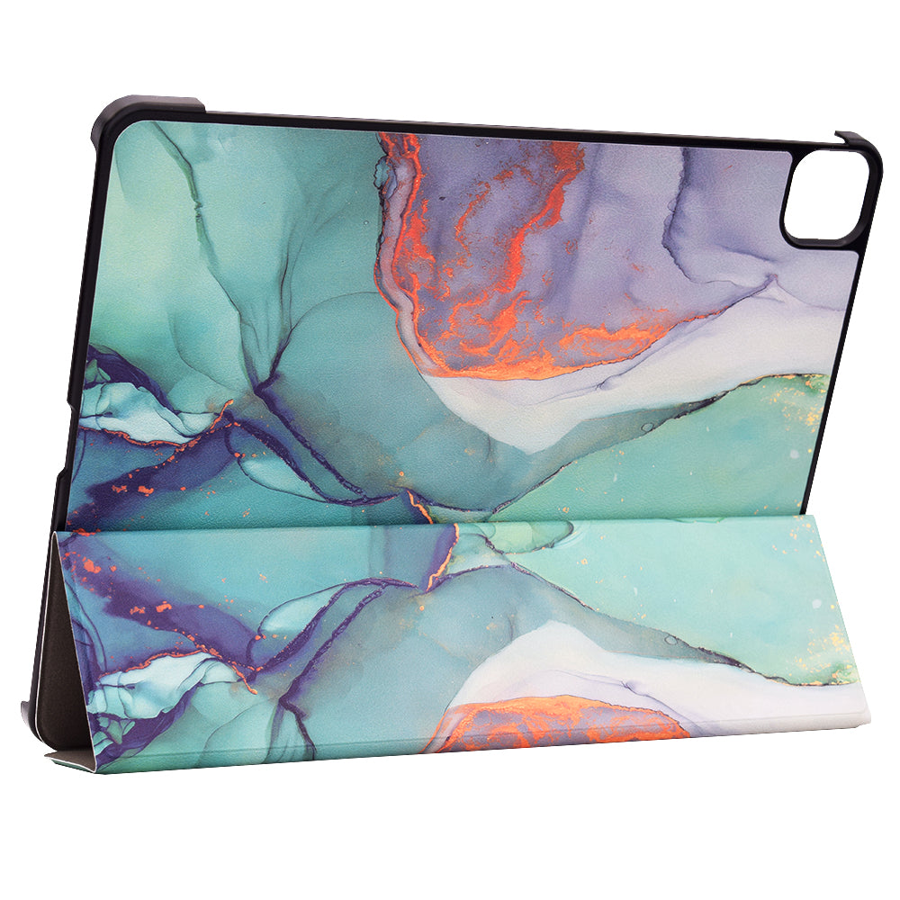 Калъф за Apple iPad Air 13 (2026) / Air 13 (2025) / Air 13 (2024), Techsuit, FoldPro Green Time, Многоцветен